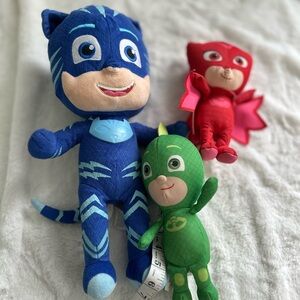 PJ Masks Just Play Bean Gekko & Bean Owlette & Bean Catboy Bundle